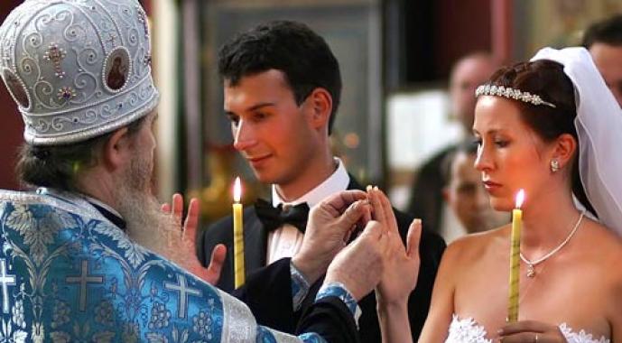Псевдоцерковные суеверия, связанные с венчанием