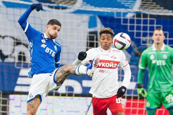 «Динамо» разгромило «Спартак» в первом матче 1/2-й «пути РПЛ» Кубка России